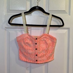 Cropped tank top